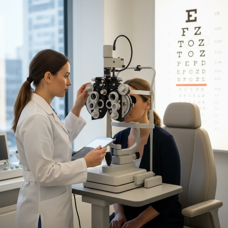 The Ultimate Guide To The Refraction Eye Exam At Villages Opticals 3 Contact Lens Evaluation Refraction'S Critical Partner